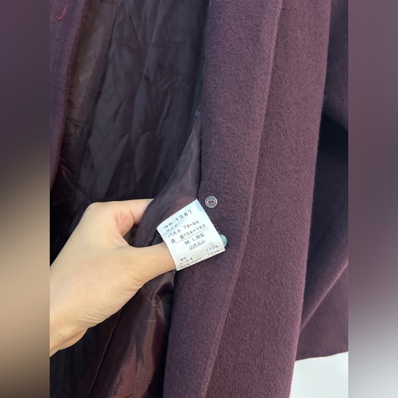 Pure Angora purple coat - Picture 5 of 5